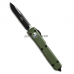 Нож Ultratech S/E Contoured Olive Drab Green 2-Tone Drop Point Elmax Blade Microtech складной автоматический MT 121-1CCOD